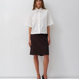 S3. Boxy Shirt. White