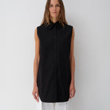 S4. Sleeveless Shirt. Black
