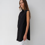 S4. Sleeveless Shirt. Black