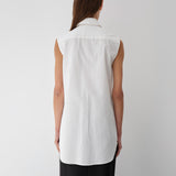 S4. Sleeveless Shirt. White