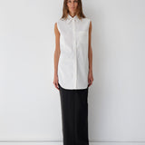 S4. Sleeveless Shirt. White